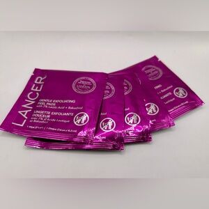 Lancer Gentle Exfoliating Peel Pads 5 Wipes 7% Lactic Acid + Bakuchiol New